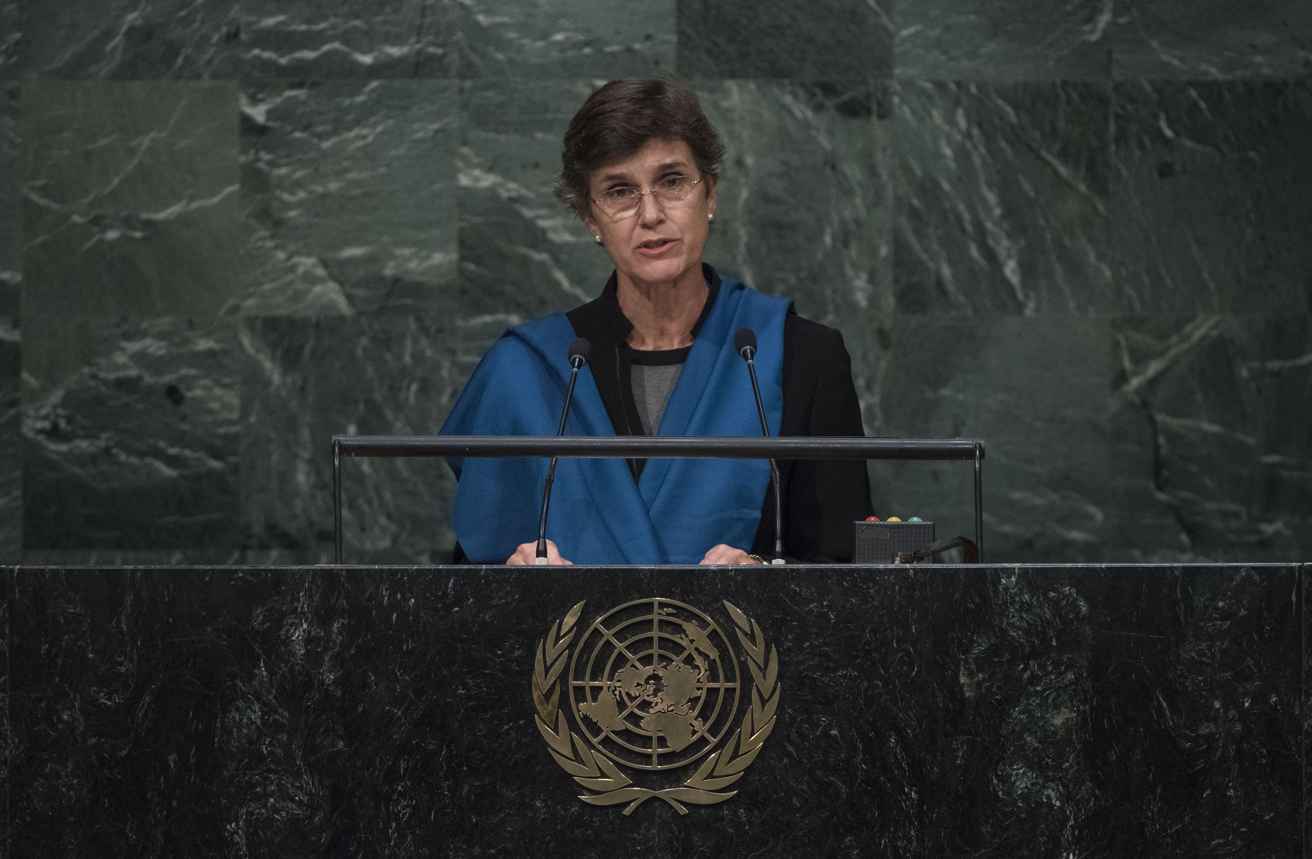 INTERNATfONAL ORGANIZATION FOR MIGRATnON
JIll Helke 


6th plenary meeting High-level plenary meeting of the General Assembly (3rd meeting)