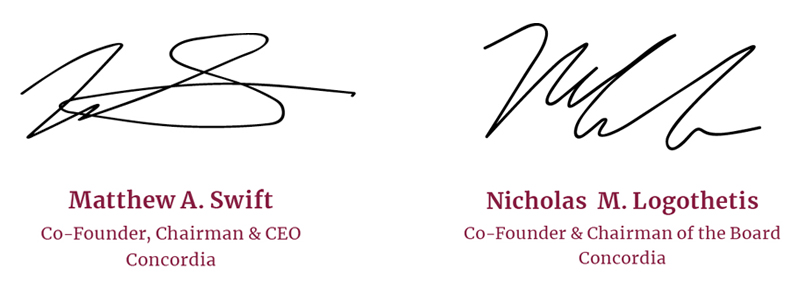 both signatures and titles - 2020 Annual Report