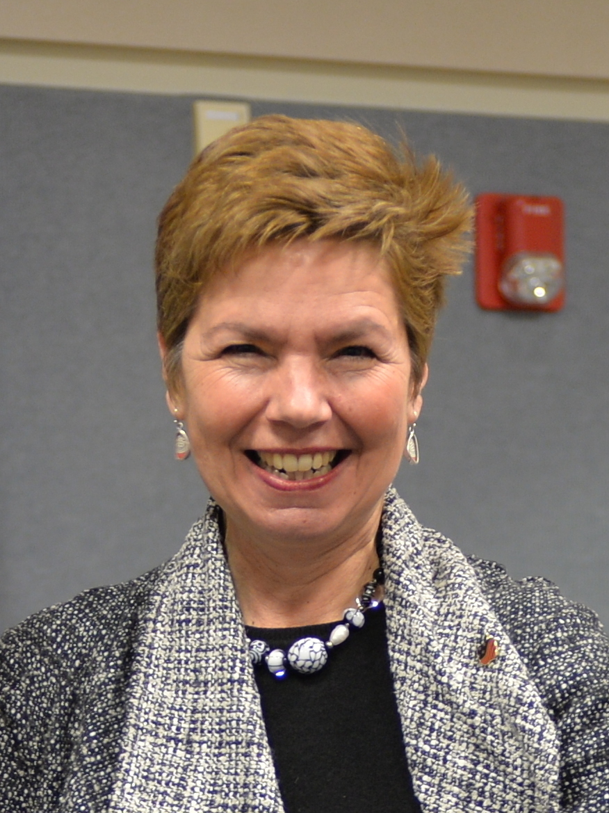 Dr. Loree Sutton poses with 106th Rescue wing Commander Col Thomas J. Owens II and Command Chief Master Sgt. Manno for Women's History Month, March 8, 2015. Sutton spoke words of encouragement to all of the Airmen at the 106th Rescue Wing for Women's History Month celebration, March 8, 2015.  Veteran Affairs Commissioner Loree Sutton, MD is a retired Brigadier General from the United States Army. Sutton's culminating military assignment involved serving as the founding Director of the Defense Centers of Excellence for Psychological Health and Traumatic Brian Injury (DCoE) from 2007 to 2010. Before (DCoE) Sutton commanded the Carl R. Darnall Army Medical Center at Fort Hood. She was responsible for over 100,000 service and family members. (New York Air National Guard/ Master Sergeant Cheran Cambridge/ released)